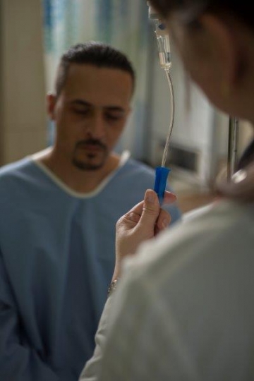 Doctor and Patient at Hospital