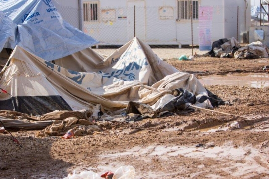life quality in a refugee camp