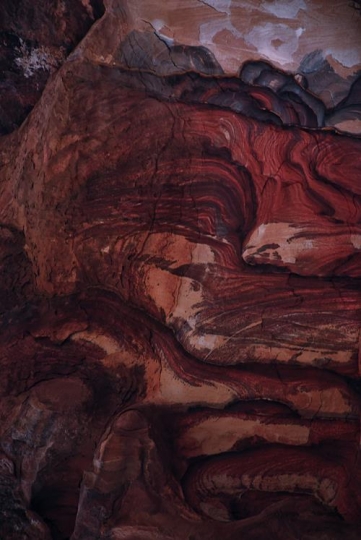 sandstone gorge abstract patte