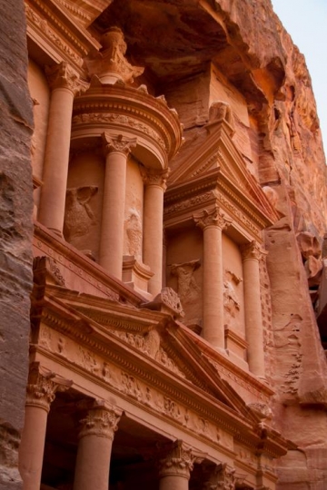 Al Khazneh or The Treasury at Petra, Jordan