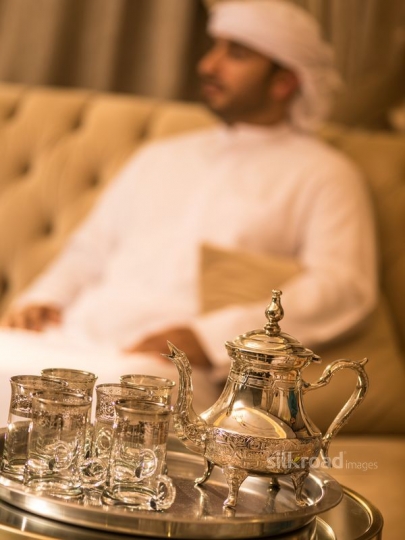 Arabic tea set|-