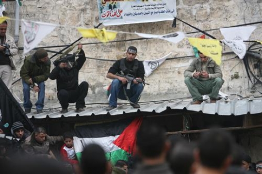 palestinian protester