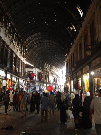 inside hamideyeh souq