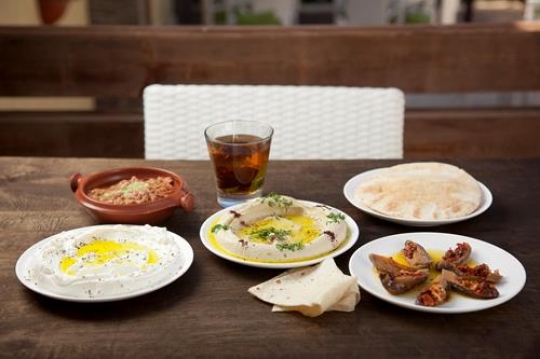breakfast table