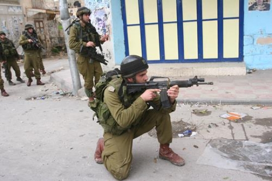 Israeli soldier shoots