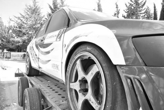 Drifting Car off