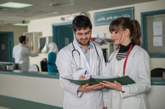 Doctors at Hospital  