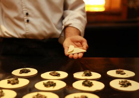 Formation of pastry