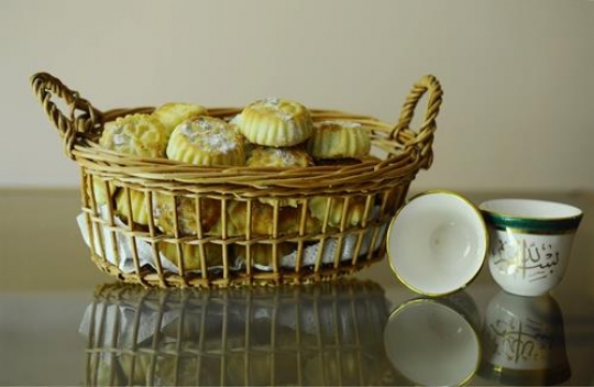 traditional arabic coffee cup 