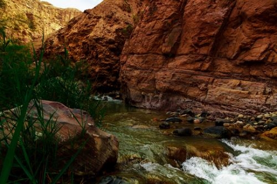 Hammamat Main, near the Dead Sea, known as the hot springs of Callirhoe, Jordan