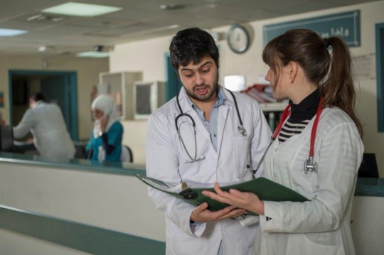 Doctors at Hospital  