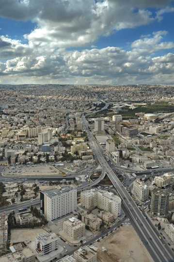 Arial View of Amman n