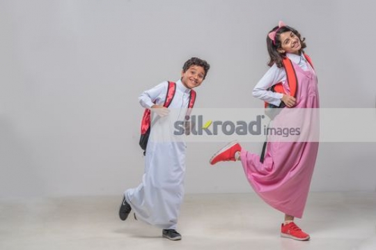 Young Arab kids