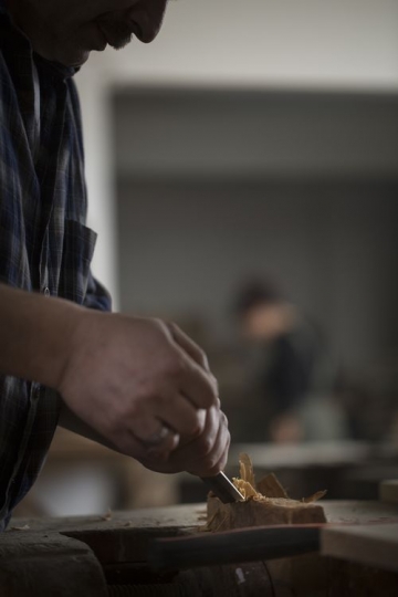 Man working
