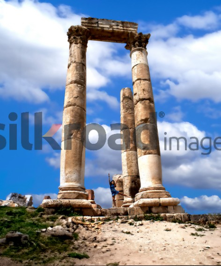 Standing Among the Ancient Columns at the Amman Citadel